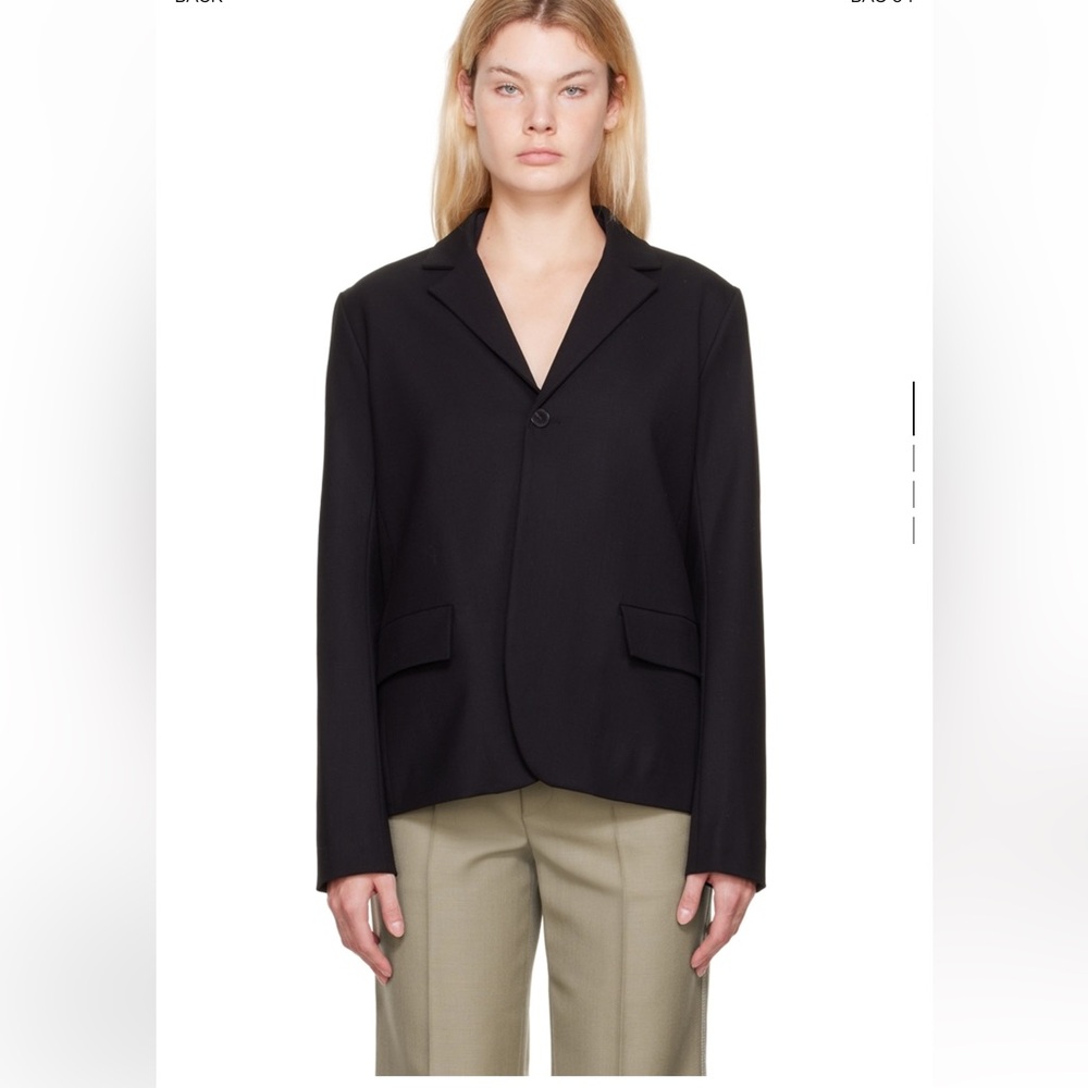 Gauchere blazer with back cutout size 42